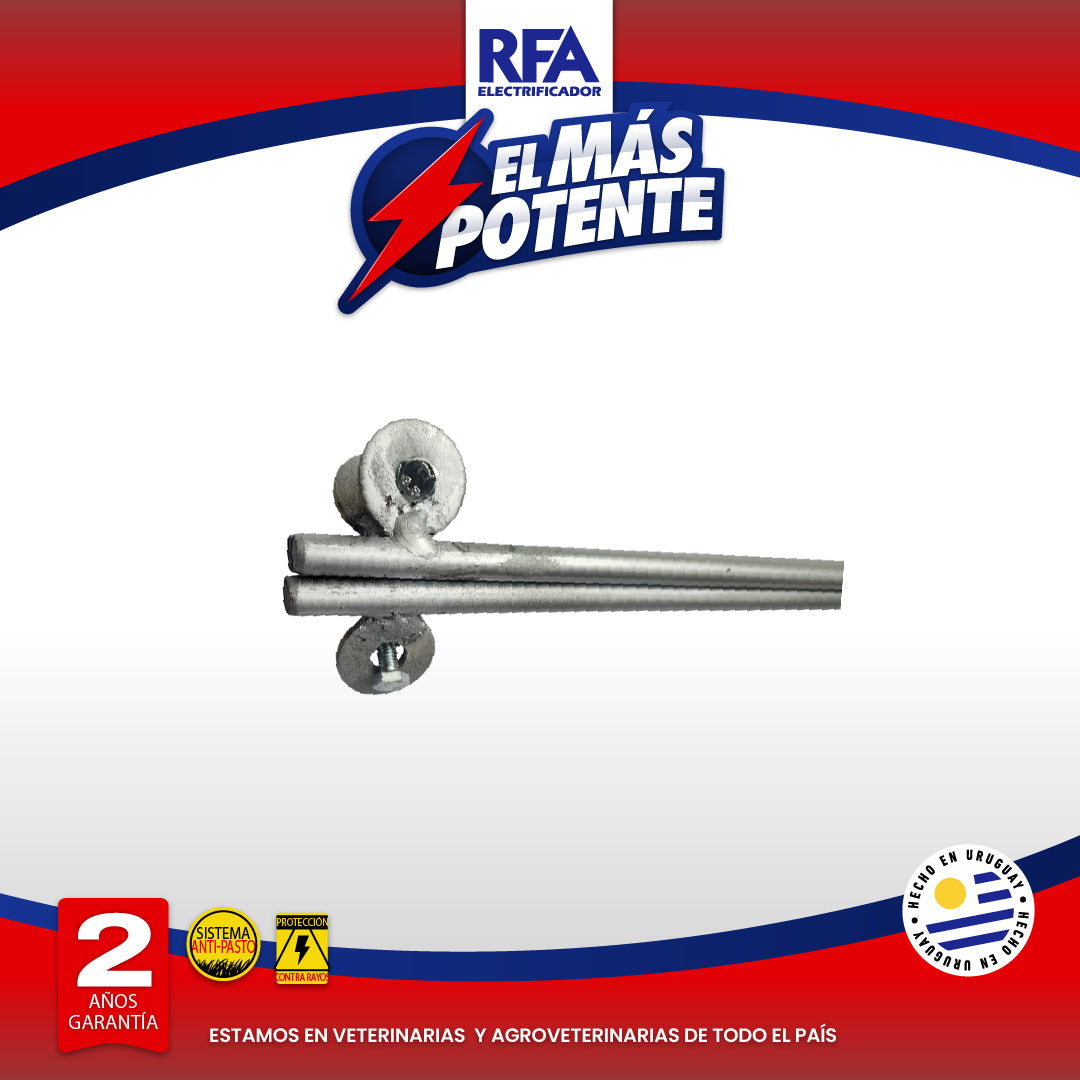 Kit de tierra con tres varillas